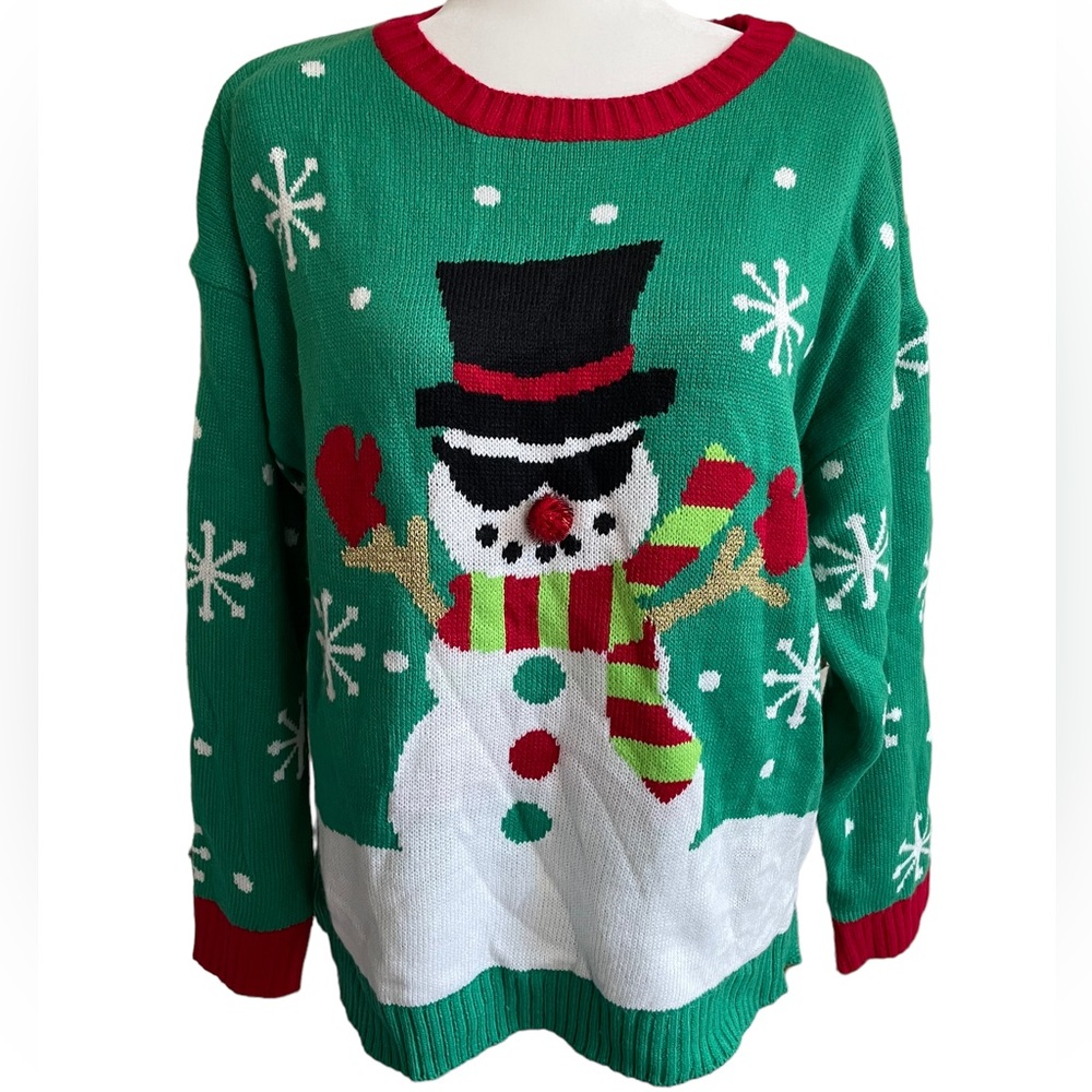 Snowman Ugly Christmas Sweater